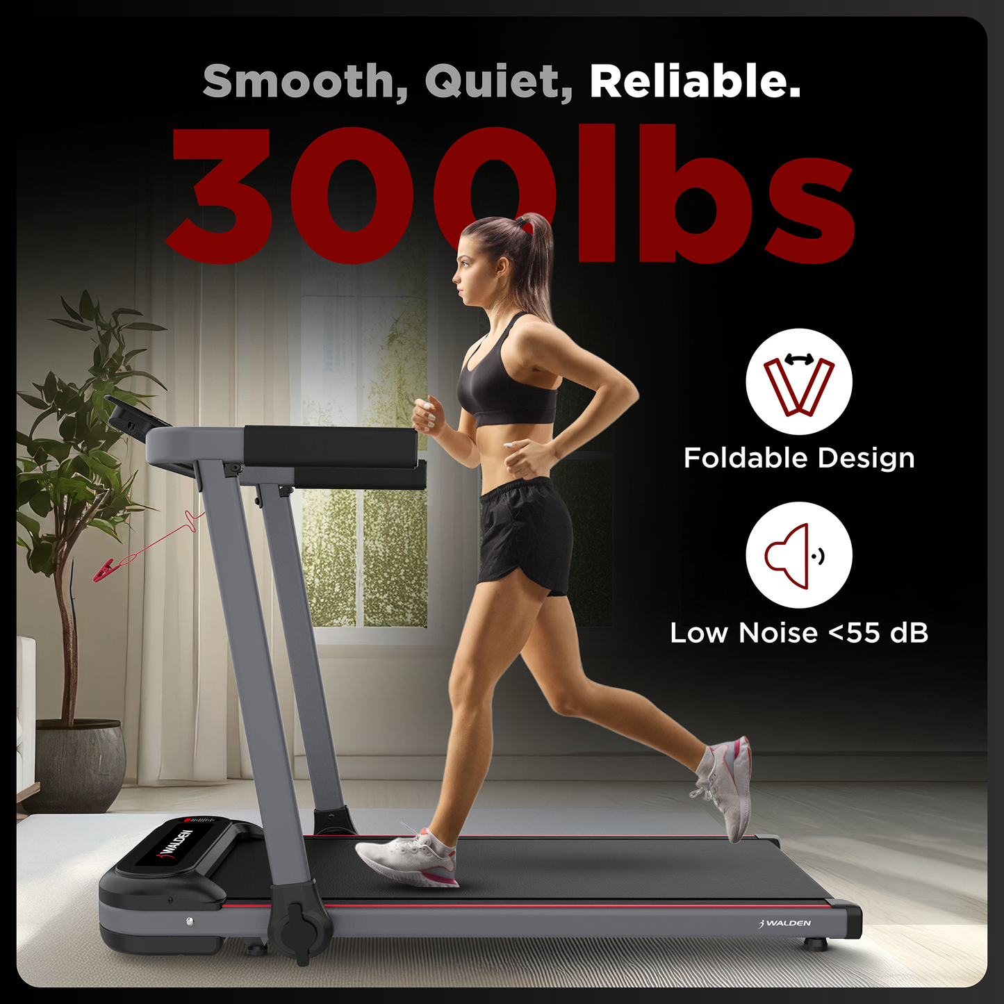 Electric Treadmill Walden F2800